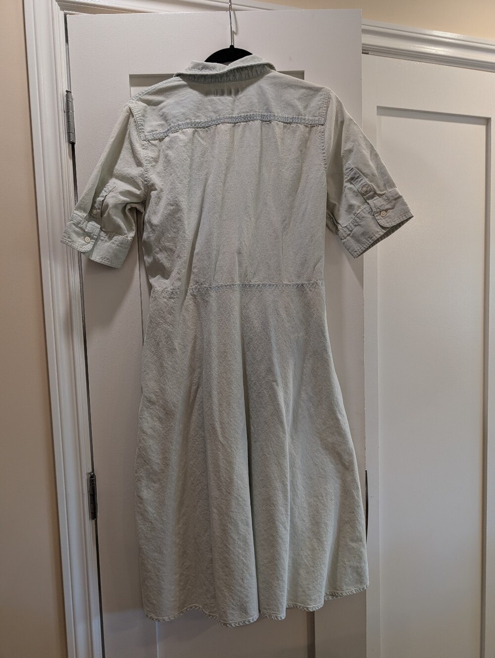 Ralph Lauren Tie Front Shirt Dress,8 - Picture 2 of 9